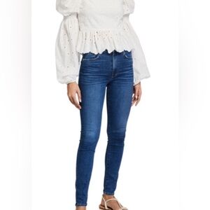 NWT CQY Denim High Rise Skinny Jeans Slim Size 26